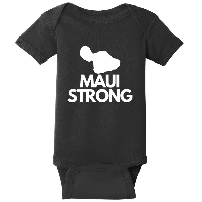 Pray For Maui Hawaii Strong Baby Bodysuit