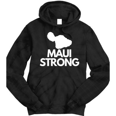 Pray For Maui Hawaii Strong Tie Dye Hoodie