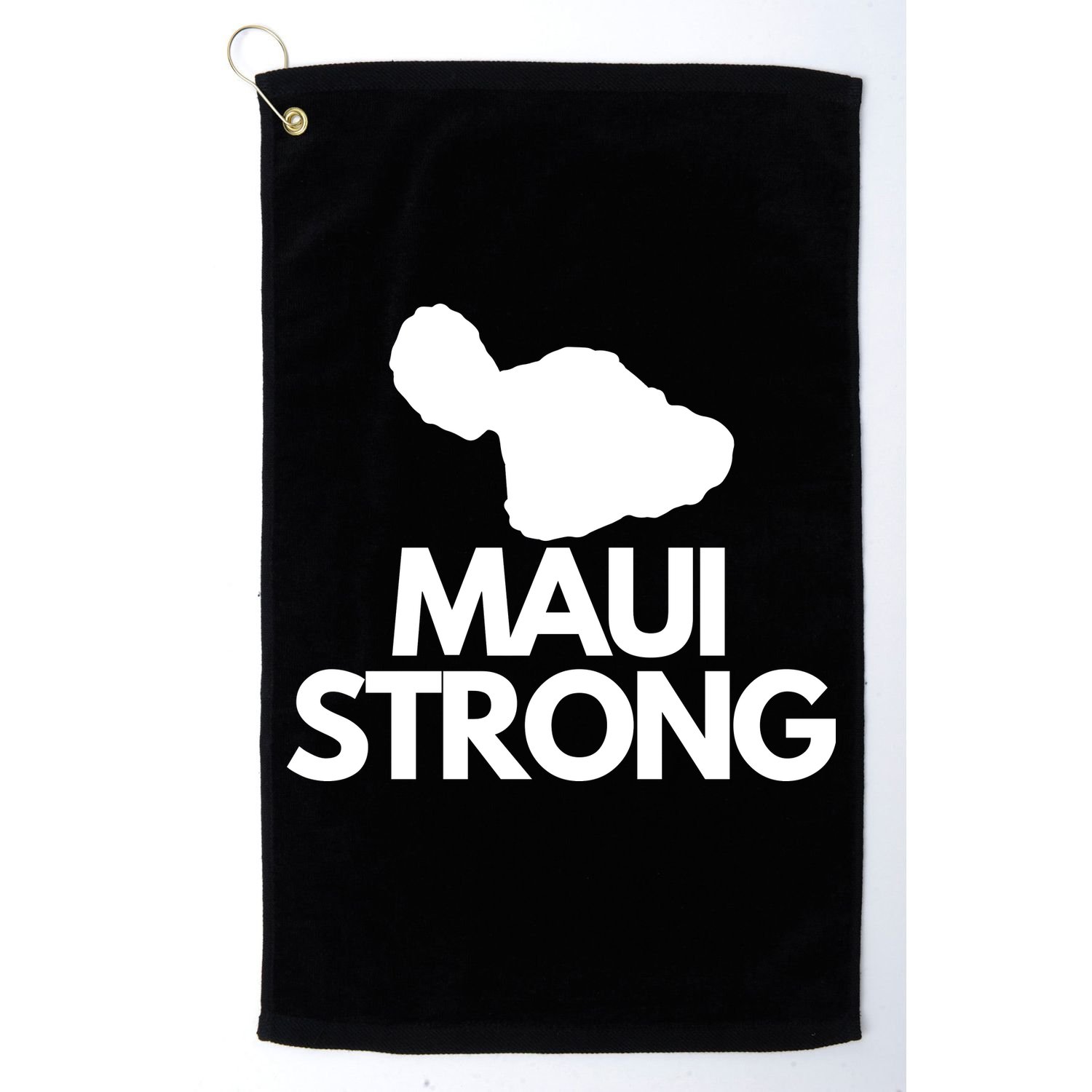 Pray For Maui Hawaii Strong Golf Towel