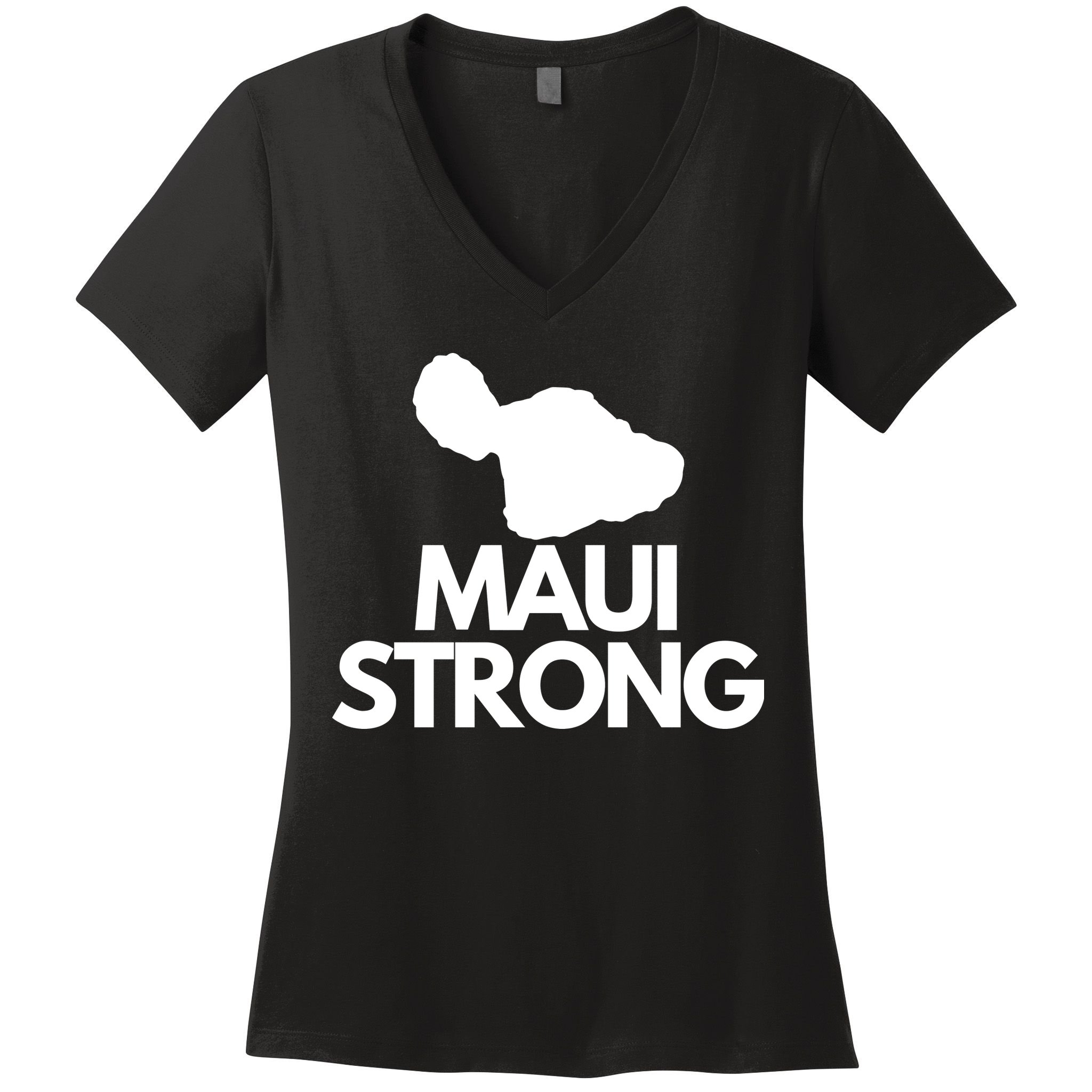 Pray For Maui Hawaii Strong Women's V-Neck T-Shirt