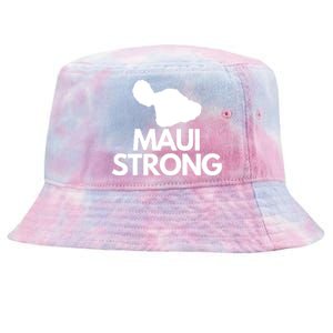 Pray For Maui Hawaii Strong Tie-Dyed Bucket Hat