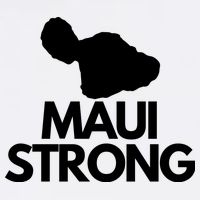 Pray For Maui Hawaii Strong Garment-Dyed Sweatshirt