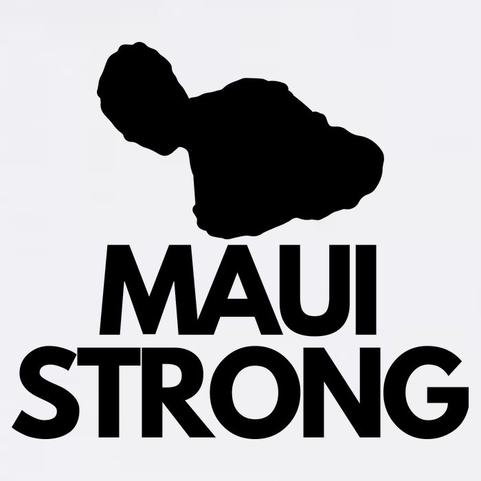 Pray For Maui Hawaii Strong Garment-Dyed Sweatshirt