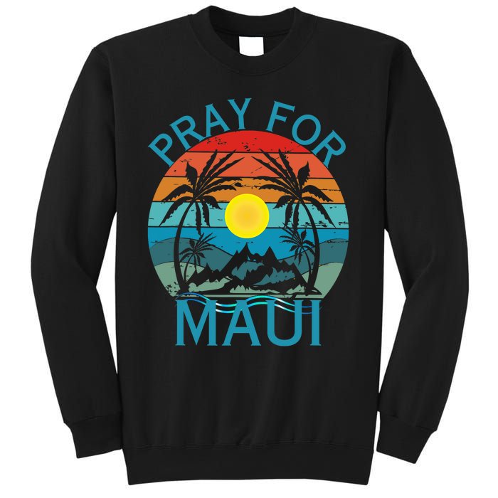 Pray For Maui Hawaii Wildflower Support Men Women Sweatshirt