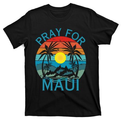 Pray For Maui Hawaii Wildflower Support Men Women T-Shirt