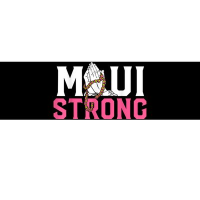 Pray For Maui Hawaii Strong Bumper Sticker