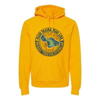 Pray For Maui Hawaii Strong Premium Hoodie