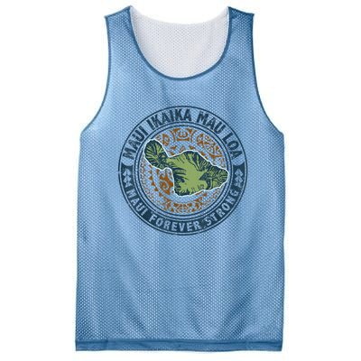 Pray For Maui Hawaii Strong Mesh Reversible Basketball Jersey Tank