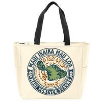 Pray For Maui Hawaii Strong Zip Tote Bag