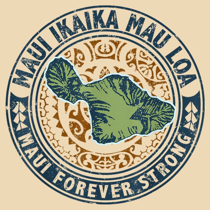 Pray For Maui Hawaii Strong Zip Tote Bag