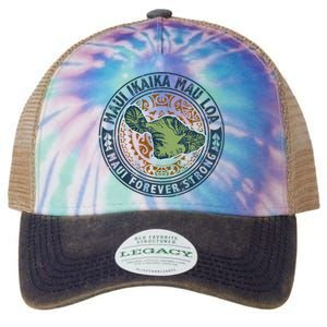 Pray For Maui Hawaii Strong Legacy Tie Dye Trucker Hat