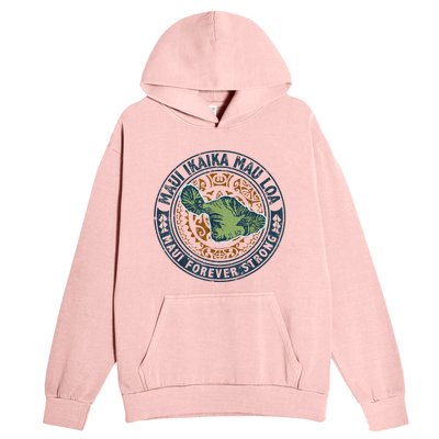 Pray For Maui Hawaii Strong Urban Pullover Hoodie