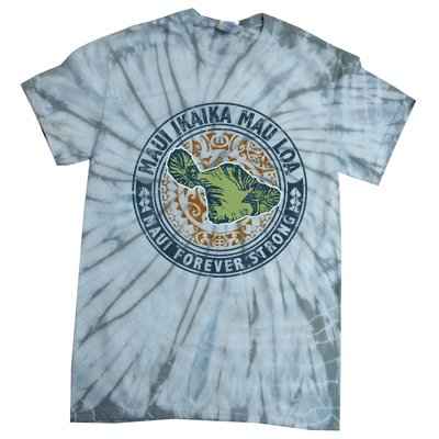 Pray For Maui Hawaii Strong Tie-Dye T-Shirt