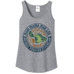 Pray For Maui Hawaii Strong Ladies Essential Tank