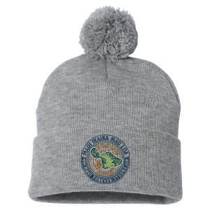 Pray For Maui Hawaii Strong Pom Pom 12in Knit Beanie