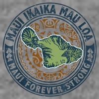 Pray For Maui Hawaii Strong Women's Crop Top Tee