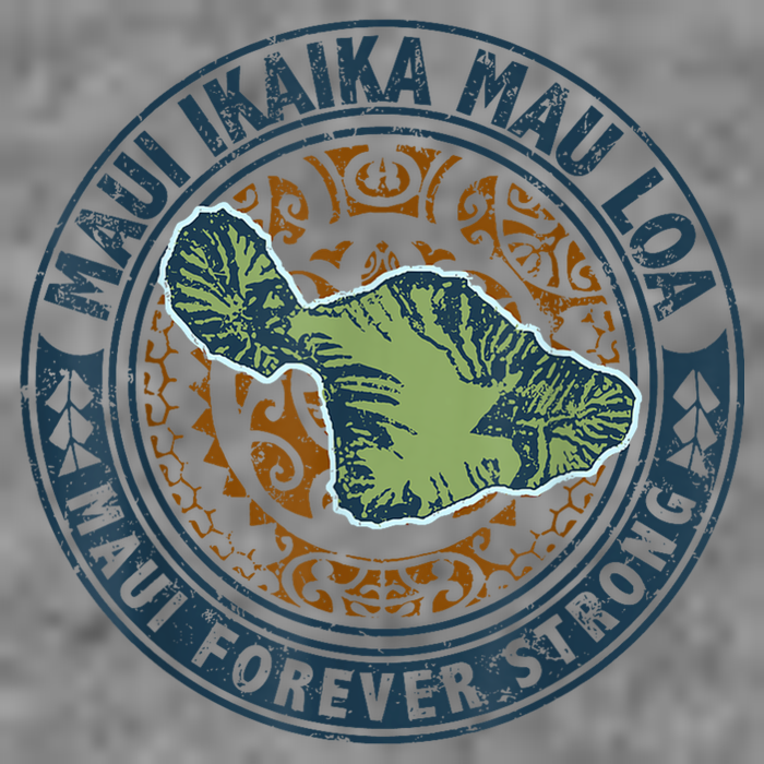 Pray For Maui Hawaii Strong Women's Crop Top Tee