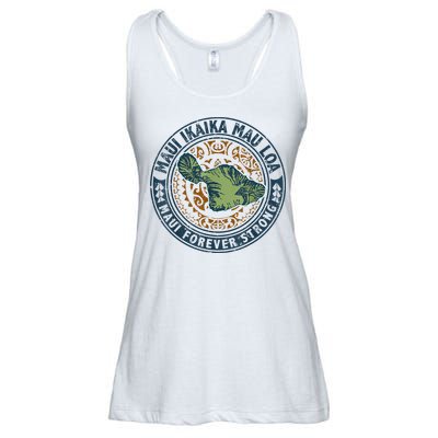 Pray For Maui Hawaii Strong Ladies Essential Flowy Tank