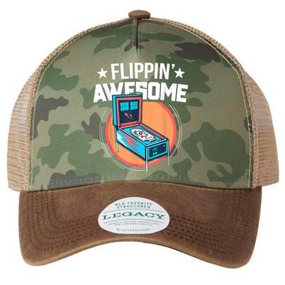 Pinball For Men Flippin' Awesome Flipping Arcade Legacy Tie Dye Trucker Hat