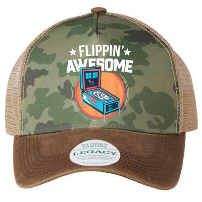 Pinball For Men Flippin' Awesome Flipping Arcade Legacy Tie Dye Trucker Hat