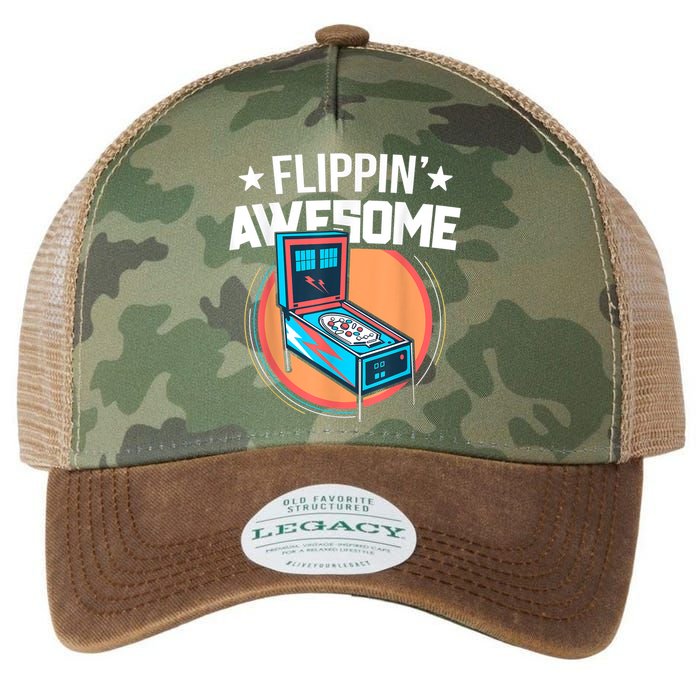 Pinball For Men Flippin' Awesome Flipping Arcade Legacy Tie Dye Trucker Hat