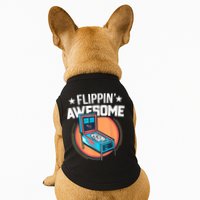 Pinball For Men Flippin' Awesome Flipping Arcade Doggie Tank