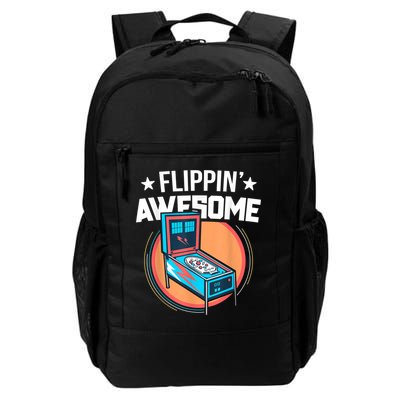 Pinball For Men Flippin' Awesome Flipping Arcade Backpack