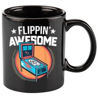 Pinball For Men Flippin' Awesome Flipping Arcade 11oz C Handle Ceramic Mug