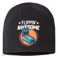 Pinball For Men Flippin' Awesome Flipping Arcade Sustainable Beanie