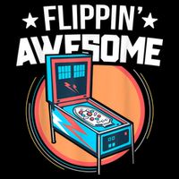 Pinball For Men Flippin' Awesome Flipping Arcade 16 in Basic Backpack