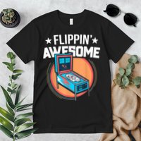 Pinball For Men Flippin' Awesome Flipping Arcade Premium T-Shirt