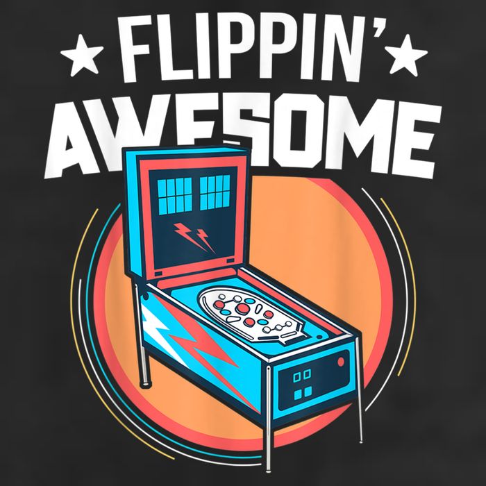 Pinball For Men Flippin' Awesome Flipping Arcade Golf Towel