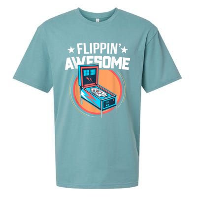 Pinball For Men Flippin' Awesome Flipping Arcade Sueded Cloud Jersey T-Shirt