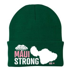 Pray For Maui Hawaii Strong Hawaii Fire Support Knit Cap Winter Beanie