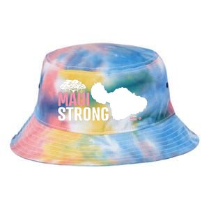 Pray For Maui Hawaii Strong Hawaii Fire Support Tie Dye Newport Bucket Hat