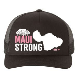 Pray For Maui Hawaii Strong Hawaii Fire Support Yupoong Adult 5-Panel Trucker Hat