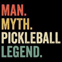 Pickleball Funny Man Myth Legend Father's Day Vintage Backpack