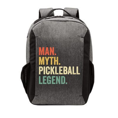 Pickleball Funny Man Myth Legend Father's Day Vintage Vector Backpack