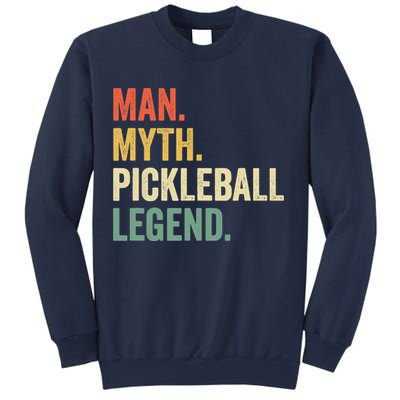 Pickleball Funny Man Myth Legend Father's Day Vintage Sweatshirt