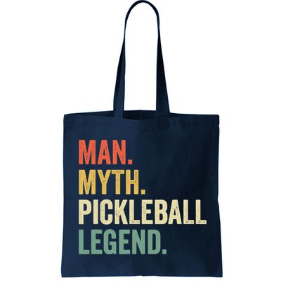 Pickleball Funny Man Myth Legend Father's Day Vintage Bag