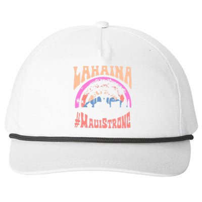 Pray For Maui Hawaii Strong Tee Apparel Matching Family Snapback Five-Panel Rope Hat