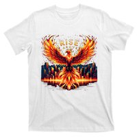 Phoenix Fire Mythical Bird Inspirational Motivational T-Shirt