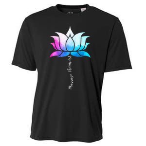 Ph Funny Massage Therapist Costume Color Lotus Therapy Cooling Performance Crew T-Shirt