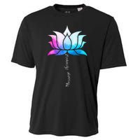 Ph Funny Massage Therapist Costume Color Lotus Therapy Cooling Performance Crew T-Shirt