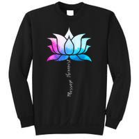 Ph Funny Massage Therapist Costume Color Lotus Therapy Sweatshirt