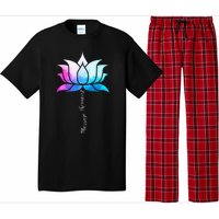 Ph Funny Massage Therapist Costume Color Lotus Therapy Pajama Set