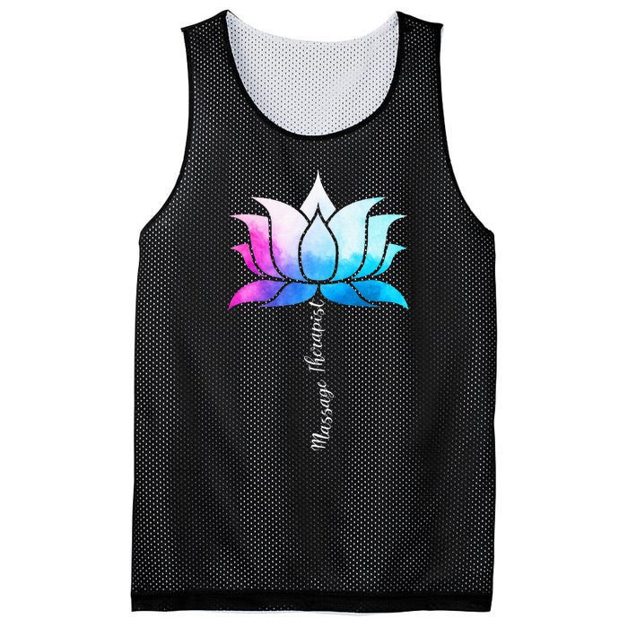 Ph Funny Massage Therapist Costume Color Lotus Therapy Mesh Reversible Basketball Jersey Tank