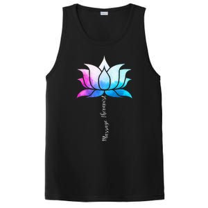 Ph Funny Massage Therapist Costume Color Lotus Therapy PosiCharge Competitor Tank