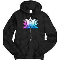 Ph Funny Massage Therapist Costume Color Lotus Therapy Tie Dye Hoodie