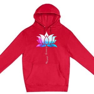 Ph Funny Massage Therapist Costume Color Lotus Therapy Premium Pullover Hoodie